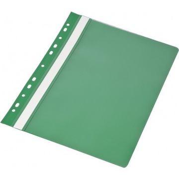 Skoroszyt twardy PVC wpinany MyOffice A4 zielony