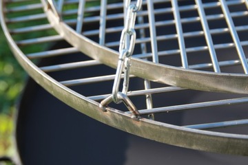 RUSZT GRILLOWY CHROMOWANY SIATKA NA GRILA 60CM