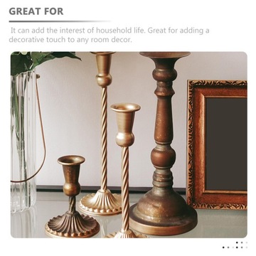 Креативные подсвечники для свадебных украшений 2 шт.