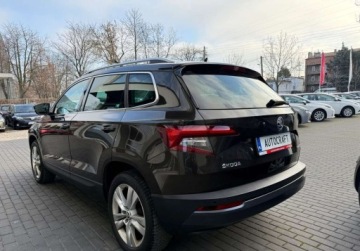 Skoda Karoq Crossover 1.6 TDI 115KM 2019 Skoda Karoq Salon Polska, Serwis ASO, Navi, Kamera,Czujniki, podgrz. fotele, zdjęcie 28