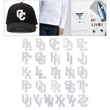 Нашивки с алфавитом Пришиваем буквы Приложение для шитья