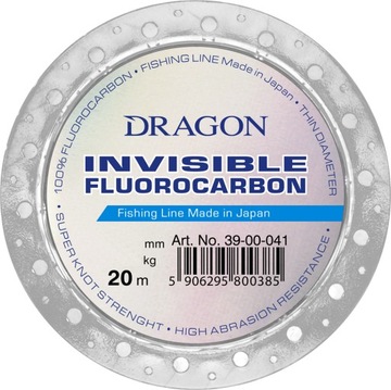 Żyłka Invisible Fluorocarbon 0,16 1,90kg 20m