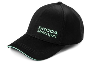 CZAPKA Z DASZKIEM MOTORSPORT SKODA NOWE LOGO