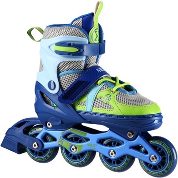 ROLKI REGULACJA BLUE REKREACYJNE ŁYŻWOROLKI 31-34