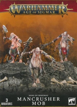 WARHAMMER AOS - СЫНЫ BEHEMAT MANCRUSHER MOB