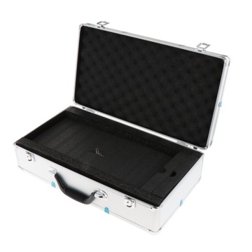 Obudowa mikrofonu Internet Stage Control Room Broadcasting 51x27x14cm srebr