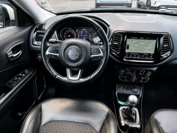 Jeep Compass II SUV 1.4 MultiAir 140KM 2020 Jeep Compass 1wł Kraj Bezwypadkowy 4x4 170KM, zdjęcie 14