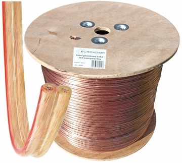 PROFESJONALNY KABEL PRZEWÓD GŁOŚNIKOWY 2x2,5mm CCA HQ 10m.