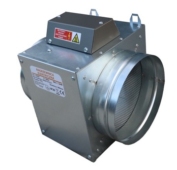 NAGRZEWNICA ELEKTRYCZNA KANAŁOWA 200MM PTC 1,5KW