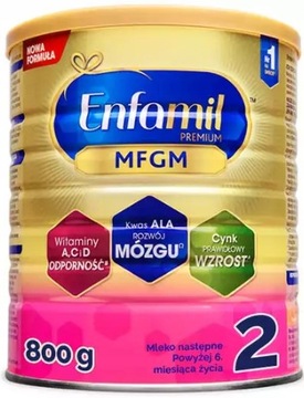 ENFAMIL 2 PREMIUM MFGM mleko następne 800 g