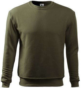 BLUZA męska klasyczna sweatshirt military XL