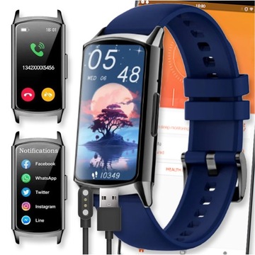SMARTBAND BAND SMARTWATCH OPASKA ZEGAREK AMOLED SP02 BLUETOOTH PRO SMART BT