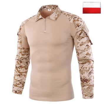 Combat Shirt BLUZA Koszulka WOJSKOWA MORO