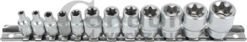 NASADKI TORX 1/4 3/8 E 4-E20, 12 szt. CONDOR