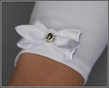 Перчатки для причастия. Золотые аксессуары для причастия