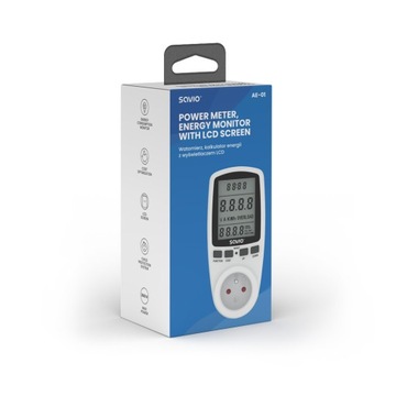 Watomierz, kalkulator energii z wyświetlaczem,,,