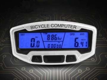 Водонепроницаемый ЖК-СЧЕТЧИК ВЕЛОСИПЕДА 28 ФУНКЦИЙ ВЕЛОСИПЕДА
