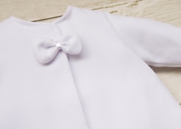 płaszczyk dziewczęcy biały GABI roz 80