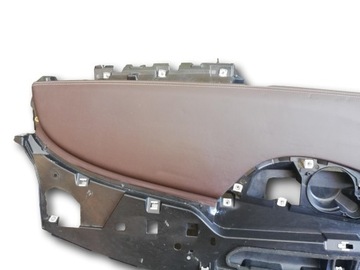 AUDI A8 4H D4 HNĚDÝ KŮŽE DESKA KONZOLA AIRBAG