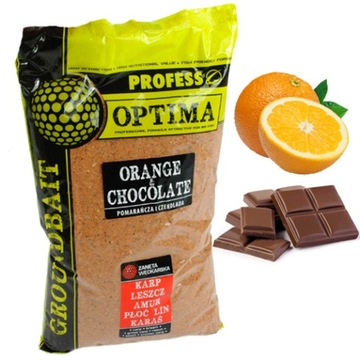 Zanęta PROFESS OPTIMA 1kg POMARAŃCZA CZEKOLADA