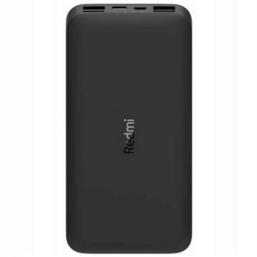 POWERBANK XIAOMI REDMI 20000 мАч 2XUSB + USB-C