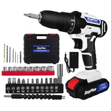 Wkrętarka DayPlus zasilanie akumulatorowe 20 V WZ-DRILL-W-YFH1