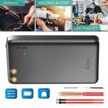 ПОРТАТИВНЫЙ АППАРАТ ДЛЯ ТОЧЕЧНОЙ СВАРКИ 18650, 5000 МАЧ, С 6 МЕХАНИЗМАМИ