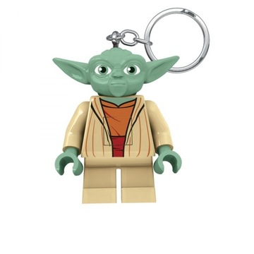 Брелок со светодиодной подсветкой LEGO STAR WARS YODA LGL KE11H