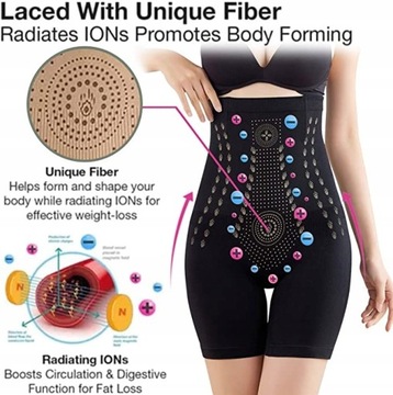 SZORTY NA BRZUCH WYSOKI STAN BODY SHAPER BIELIZNA
