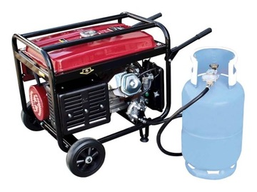 S-THOR7500ELPG GENERATOR PRĄDU LPG/BENZYNA 7.5KW