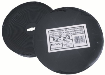 ORYGINALNY FILTR WĘGLOWY GLOBALO ASC200 - komplet 2 szt.