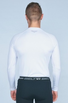 ФУТБОЛКА BELTOR WHITE RASHGUARD KARATE СУБЛИМАЦИОННАЯ ТЕРМОФУТБОЛКА, БЕЛАЯ, размер XL