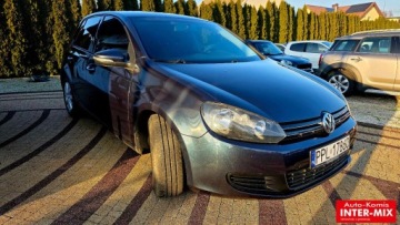 Volkswagen Golf VI Hatchback 5d 2.0 TDI 110KM 2009 Volkswagen Golf Zarejestrowany 2.0 Diesel 110KM, zdjęcie 1