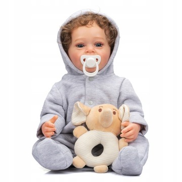 48cm Silicone reborn doll LALKA Chłopiec