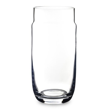 WAZON SZKLANY WYSOKI NA KWIATY TUBA CYLINDER 24cm