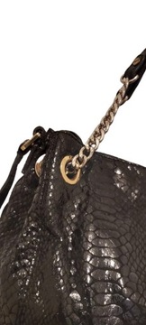 MICHAEL KORS TORBA SKÓRA snake PYTHON DUŻA JET SET