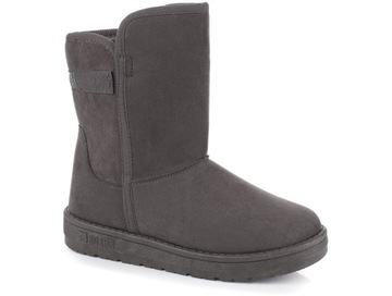 BIG STAR BUTY WYSOKIE BOTKI ŚNIEGOWCE OCIEPLANE FUTERKIEM DAMSKIE r. 39