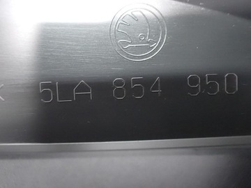 LIŠTA KRYT DVEŘE PRAVÝ ZADNÍ 5LA854950 SKODA ENYAQ IV 23R