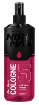 Woda Kolońska PO GOLENIU dla Mężczyzn NISH MAN Barber Cologne 5 Volcano 400