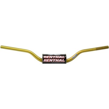 RENTHAL HANDLEBARS 1.1/8 INCH (28.6MM) MX FATBAR HANDLEBAR GOLD HONDA CR/CR