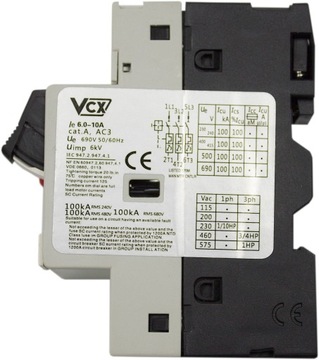 Wyłącznik silnikowy GV2 0,63A-1,0A
