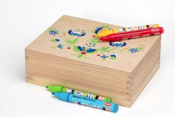 TOMA TO-402 АКРИЛОВЫЙ МАРКЕР, ЧЕРНЫЙ