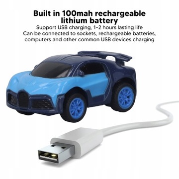 МИНИ РУКОУПРАВЛЯЕМЫЕ АВТОМОБИЛЬНЫЕ ЧАСЫ 2,4 ГГЦ С USB ЗАРЯДКОЙ ПОДАРОК ​​ДЛЯ ДЕТЕЙ