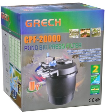 САМООЧИЩАЮЩИЙСЯ ФИЛЬТР НАПРЯЖЕНИЯ CPF-20000 УФ-ЛАМПА 36ВТ ДО 40000Л