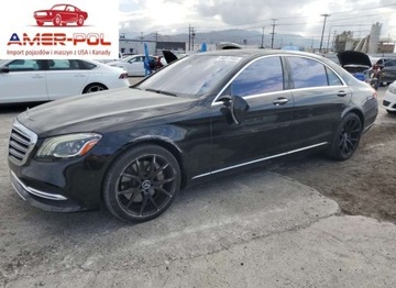 Mercedes Klasa S W222 2019 Mercedes-Benz Klasa S 450 2019 3.0l 3.0 Benzyna 362KM
