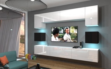 Meblościanka zestaw mebli salon NOWARA N1 Meble 1C