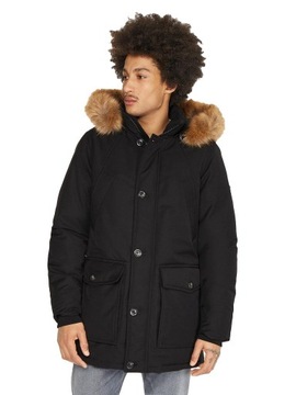 TOMMY HILFIGER KURTKA MĘSKA ROCKIE PARKA BLACK rXL