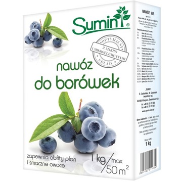 Nawóz Sumin do borówek 1 kg