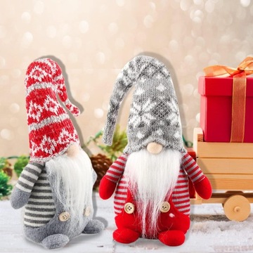 2x СЛОН РОЖДЕСТВЕНСКИЕ ГАРЛИКИ СТОЯЩАЯ ПАРА ОРНАМЕНТ РОЖДЕСТВЕНСКОЕ УКРАШЕНИЕ ГНОМ