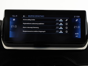 Peugeot 2008 II SUV 1.2 PureTech 130KM 2020 Peugeot 2008 full LED virtual cocopit półskóra, zdjęcie 27